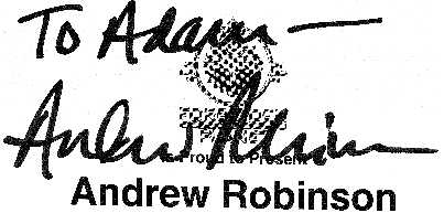 Andrew Robinson's Autograph