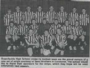 Under 15s Football Team - 05/2000