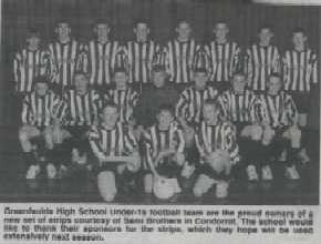 Under 15s Football Team - 05/2000