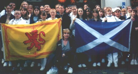 The patriotic pupils